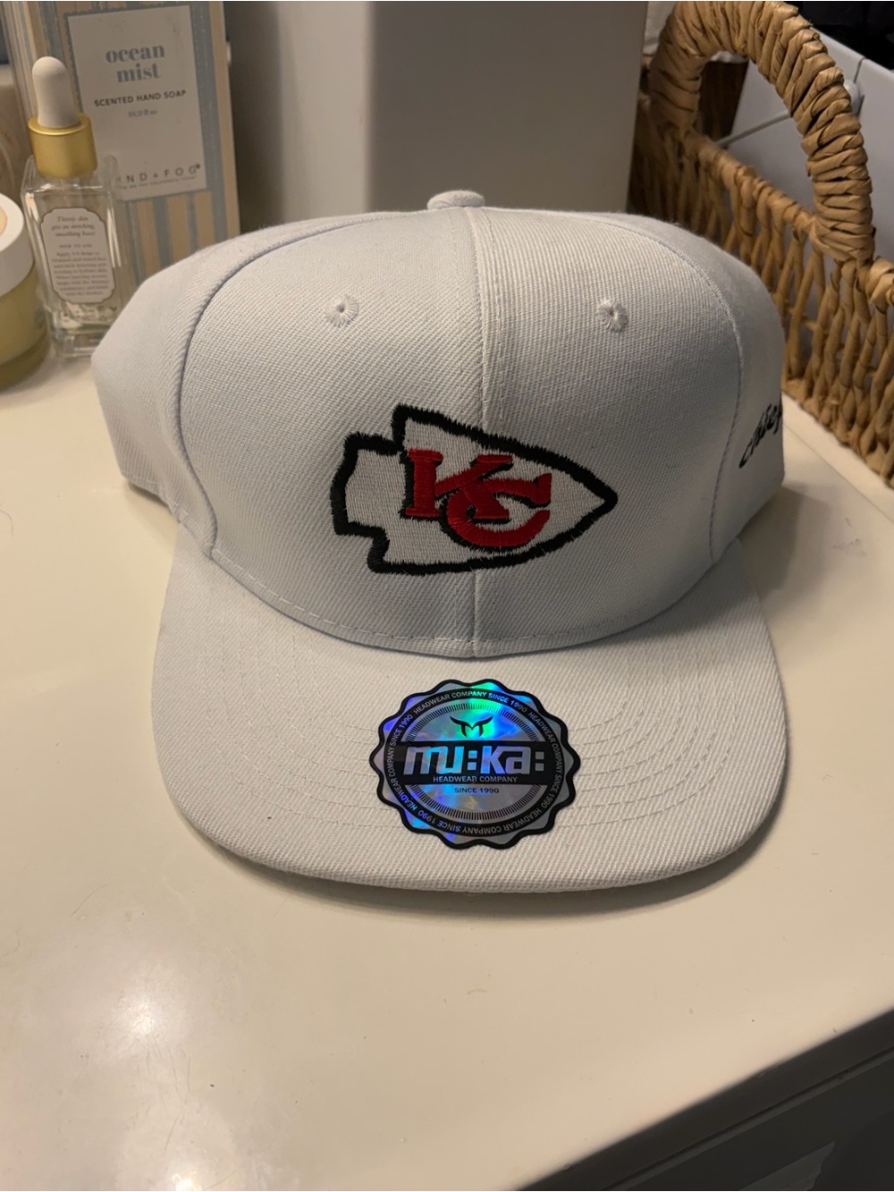 Mu:ka: Kansas City Chiefs Adult Snapback Hat